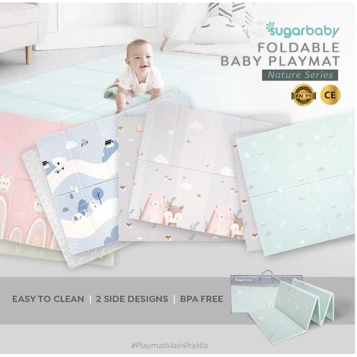 Sugar Baby Foldable Playmat Baby - Karpet Lipat Anak