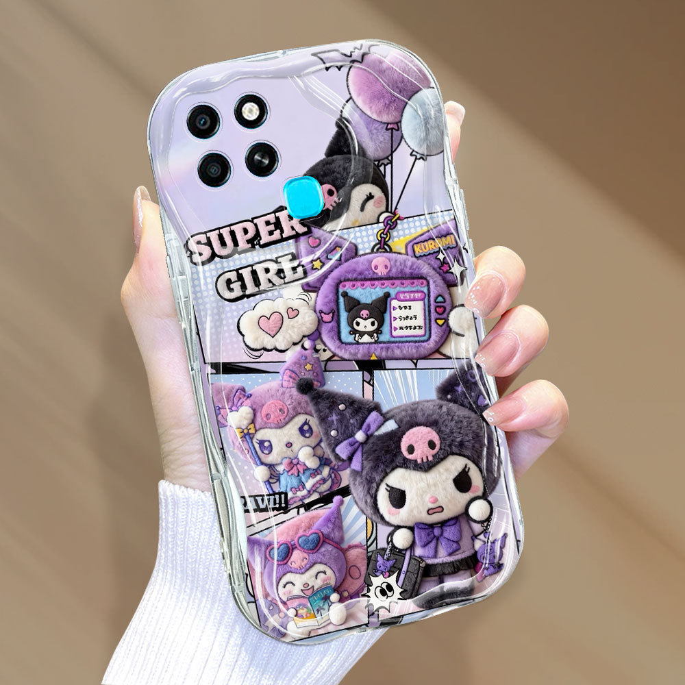 Casing Hp Untuk Infinix Smart 6 X6511B Mode Krim Phone Case Lembut Handphone Softcase Kartun Soft Pe