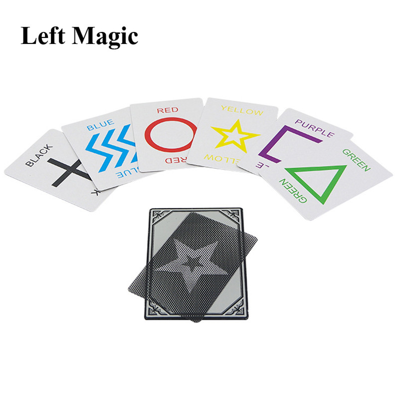 Mirror Phantom Prediction Mirror Magic Tricks Cards Magic Tricks Close Up Street Stage Magic Props