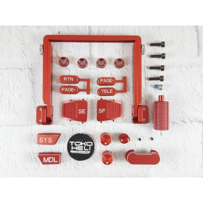 RadioMaster Boxer CNC Upgrade Max Part Set Red