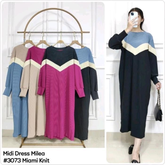 Midi Dress Milea miami knit