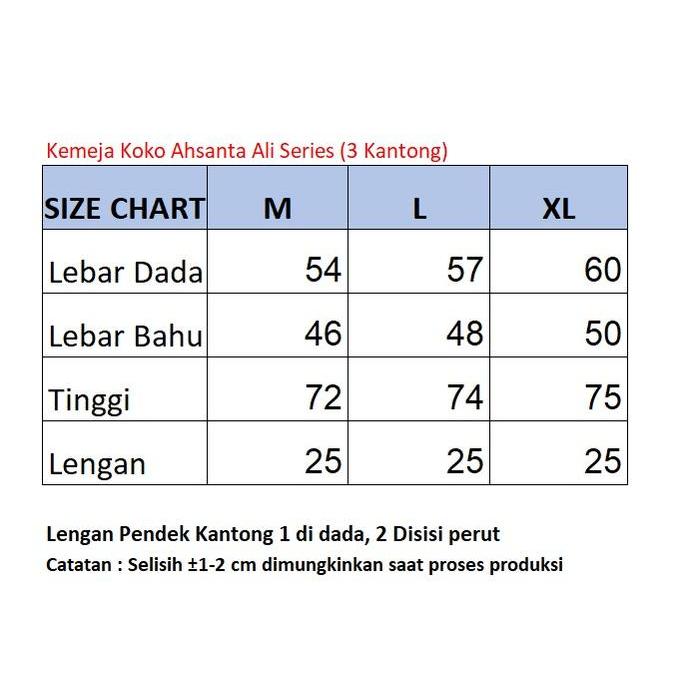 Koko Kemeja Kemko Biru Denim Casual Elegan