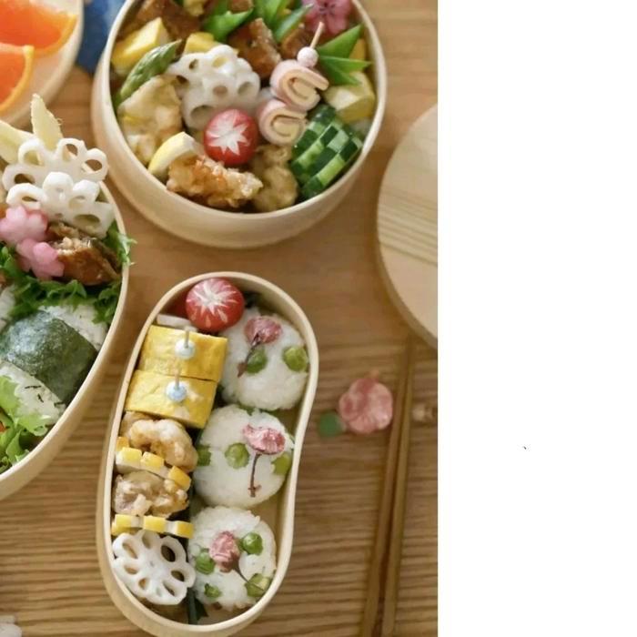 Kotak Bekal Kayu Estetik Box Makan kayu Kotak bento jepang style