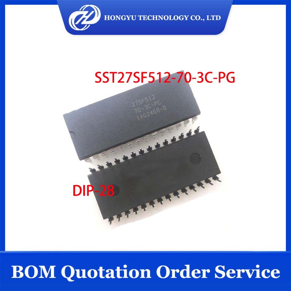 5-10 Pcs SST27SF512-70-3C-PG SST27SF512-70-3C SST27SF512-70 SST27SF512 DIP-28 Memory Chips