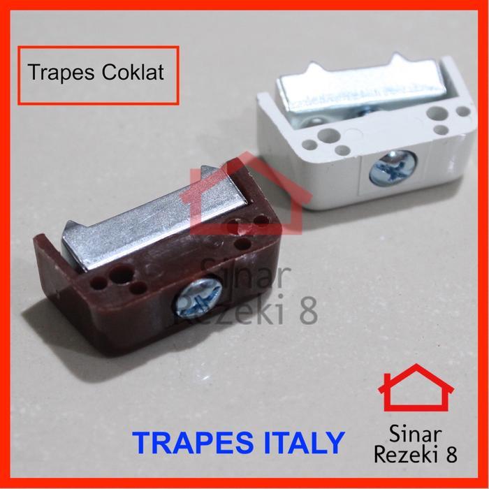 Trapes Coklat Merk Italy Ambalan Kayu Trapez