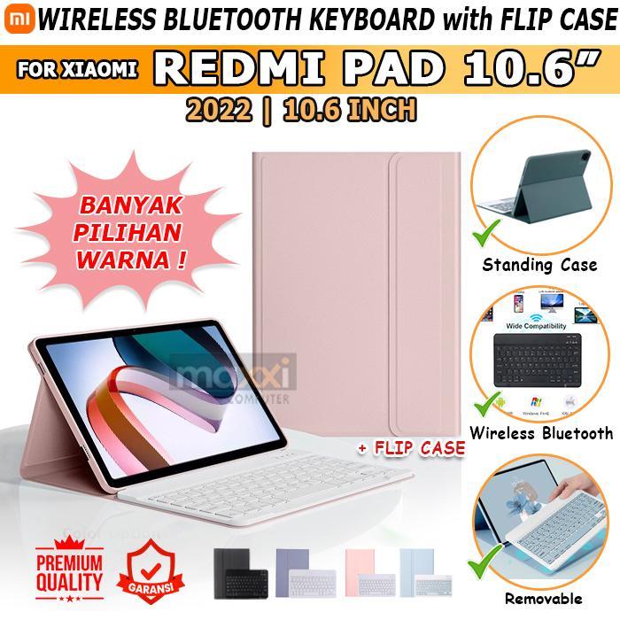 Xiaomi Redmi Pad Bluetooth Keyboard Kibord Keybord Papan Ketik Biru