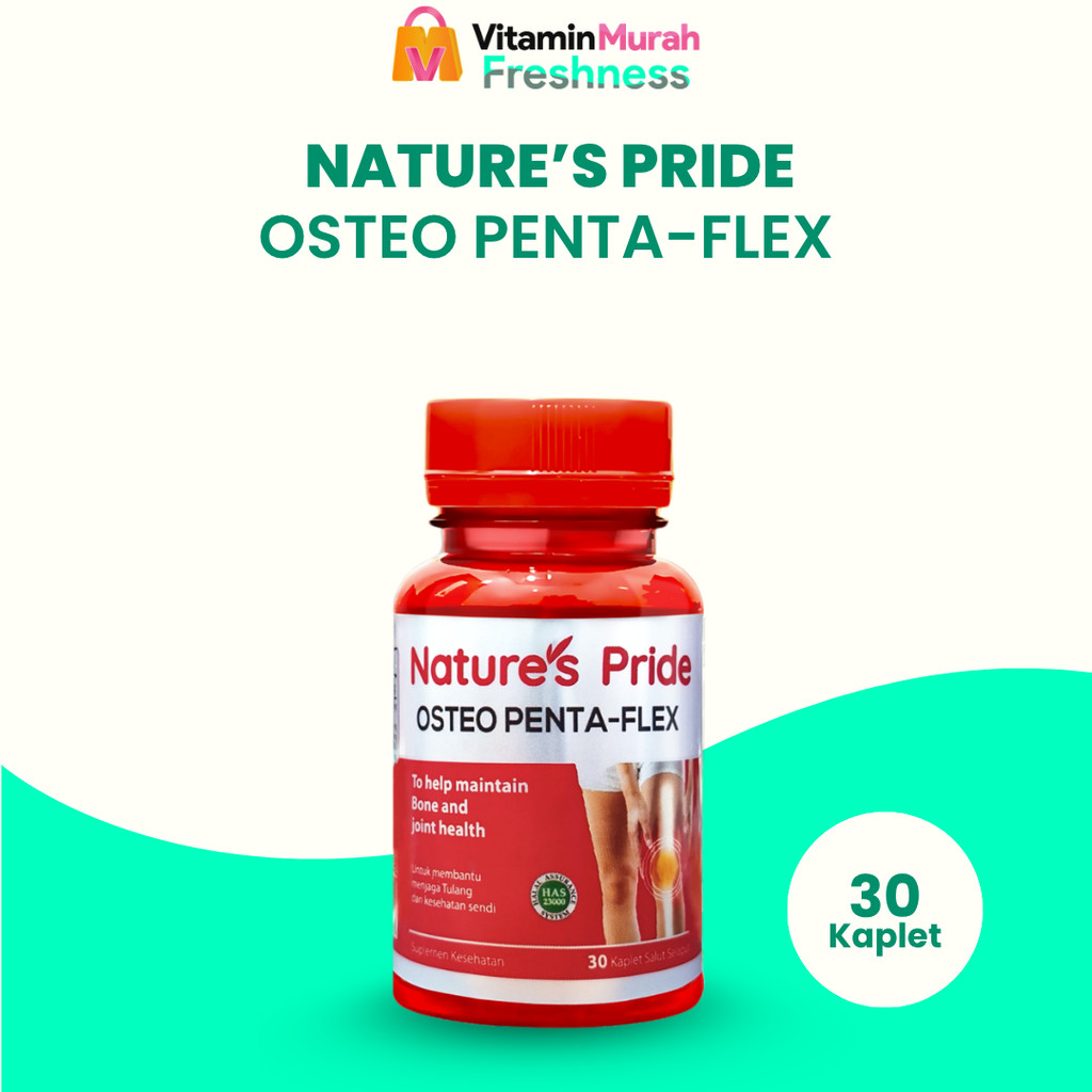 Nature's Pride Osteo Penta-Flex isi 30 & 100