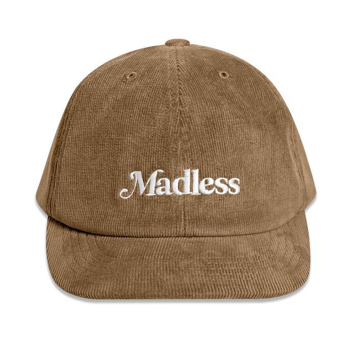 Topi Baseball Pria Madless Corduroy Caps Sixpanel Topi Khaki