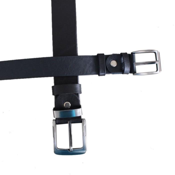 Sabuk Pria Gk Casual Belt 3 Cm - Sabuk Kulit Asli 3 Cm/ Gesper Kulit Asli Pria
