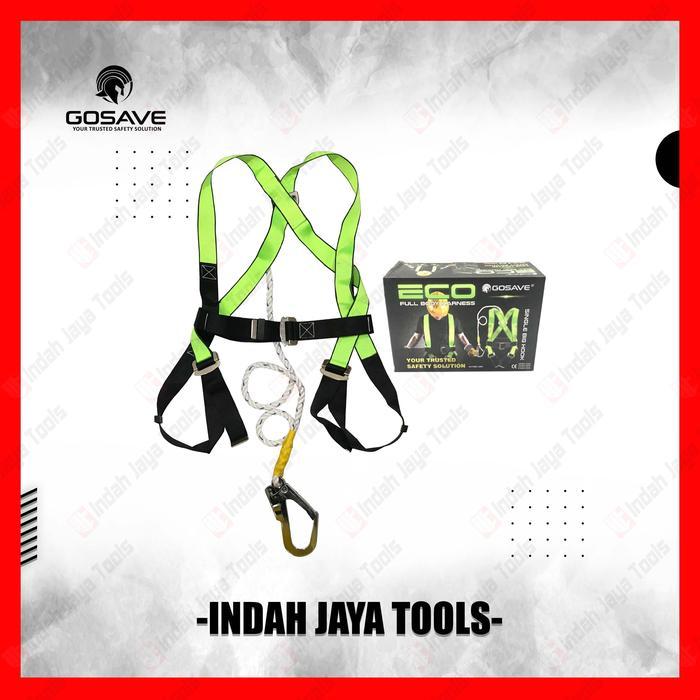 Safety Belt Sabuk Pengaman Full Body Harness Gosave Pasti Ori
