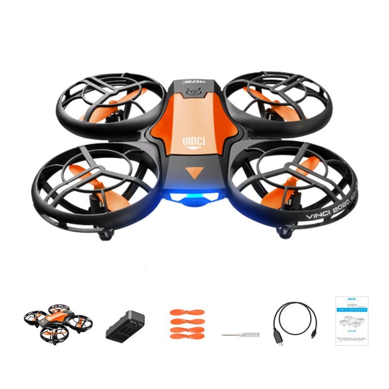 4DRC V8 Mini Drone 4K 1080P HD Wide Angle Camera WiFi FPVDrone Height Keep Foldable Quadcopter Toy