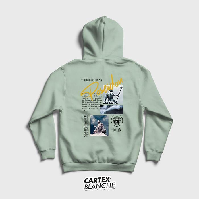[] CARTEXBLANCHE Poseidon Hoodie Jumper Sablon Belakang Pria & Wanita M - XXL
