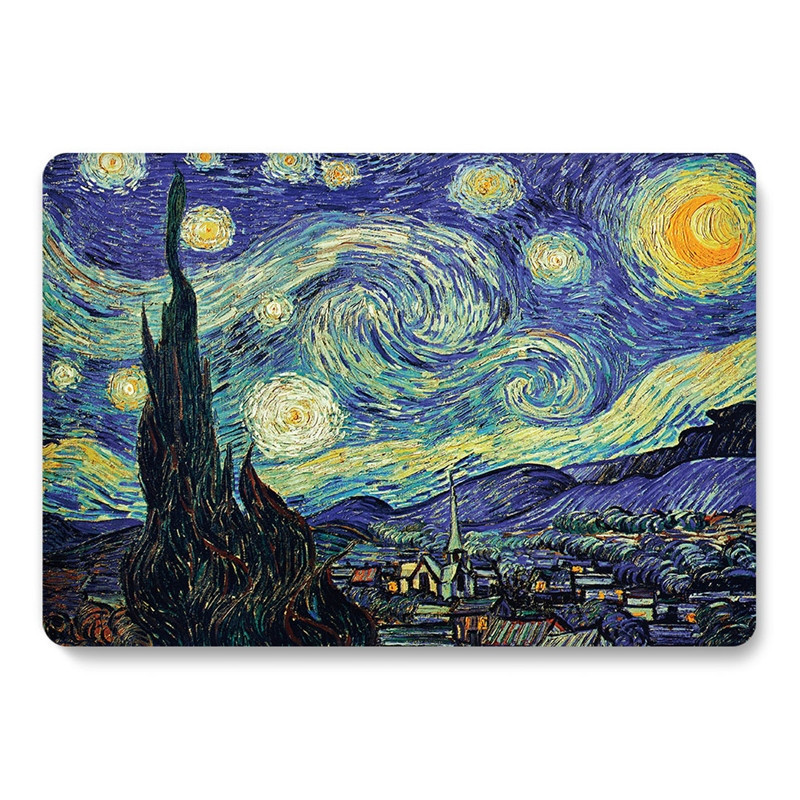 Painting Laptop for Macbook Air 13 Case M2 2022 Cute Pro 14 Inch 2021 Print Cover for Apple 13.3''