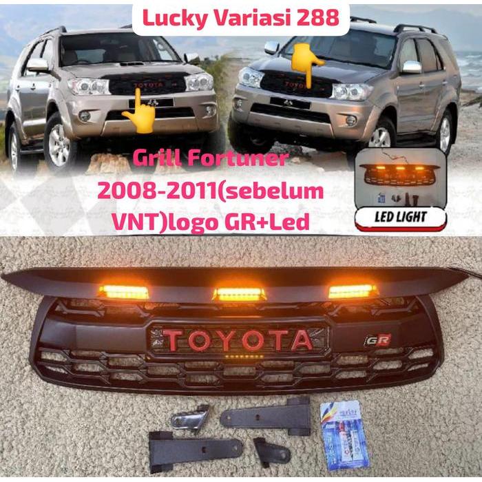 Murah Gril Grill Grille Depan Fortuner Lama/Old 2004 2006 2007 2008 Awal & Fortuner Baru/New 2008