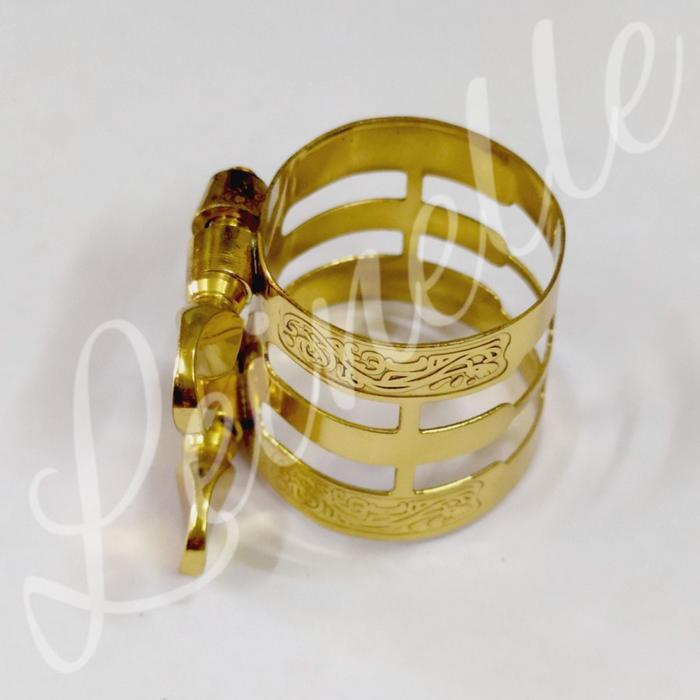 Promo Ligature Mouthpiece Alto Saxophone Ukiran