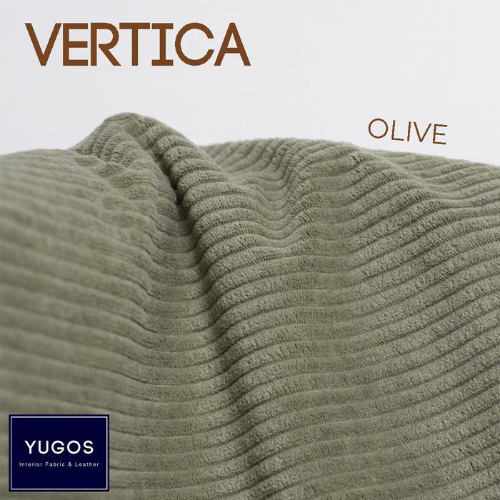 [] VERTICA Kain Kursi Sofa Corduroy Lembut