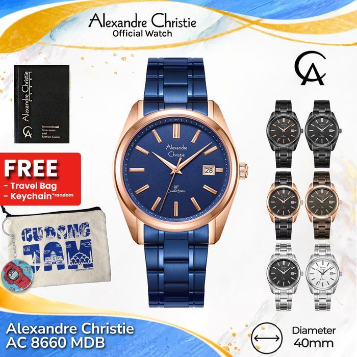 TERLARIS AC 8660 MD Jam Tangan Pria Analog READY STOCK