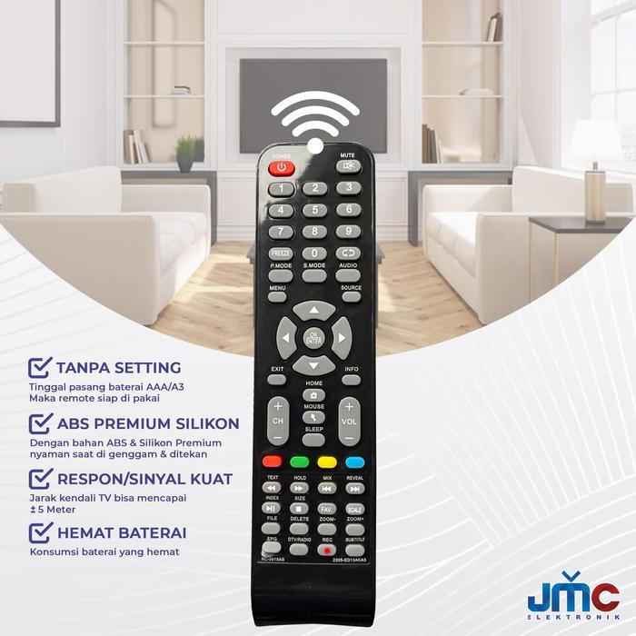 Remote Tv Lcd Led Rc-9914Id Smart Tv Rc-9920As