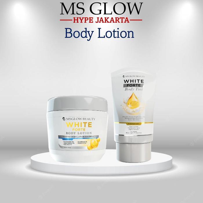 Ms Glow Beauty Hand Body Dosting / Body Tint Pelembab Badan Body Lotion Terbaru !!!