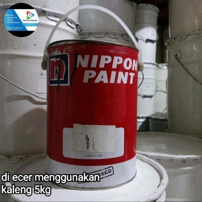 Cat Synthetic Lemon Yellow Ecer 5Kg - Cat Besi Dan Kayu - Cat Minyak 5Kg