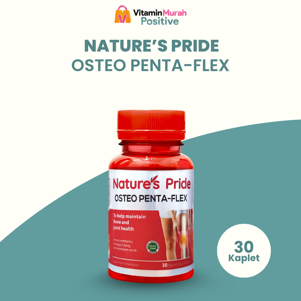 Nature's Pride Osteo Penta-Flex isi 30 & 100