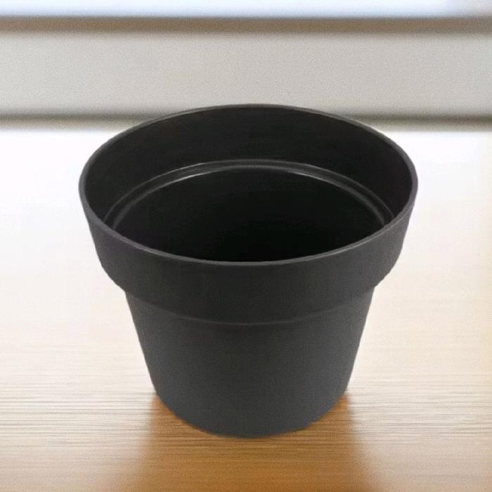 Pot Tanaman Hitam 40Cm Tebal Pot Kebun 40 Pot Bunga Plastik Hitam 40