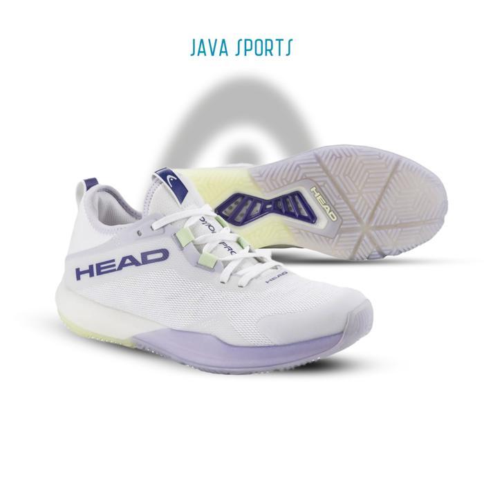 Sepatu Padel Tenis Head Motion Pro Women White / Lavender Padel Shoes