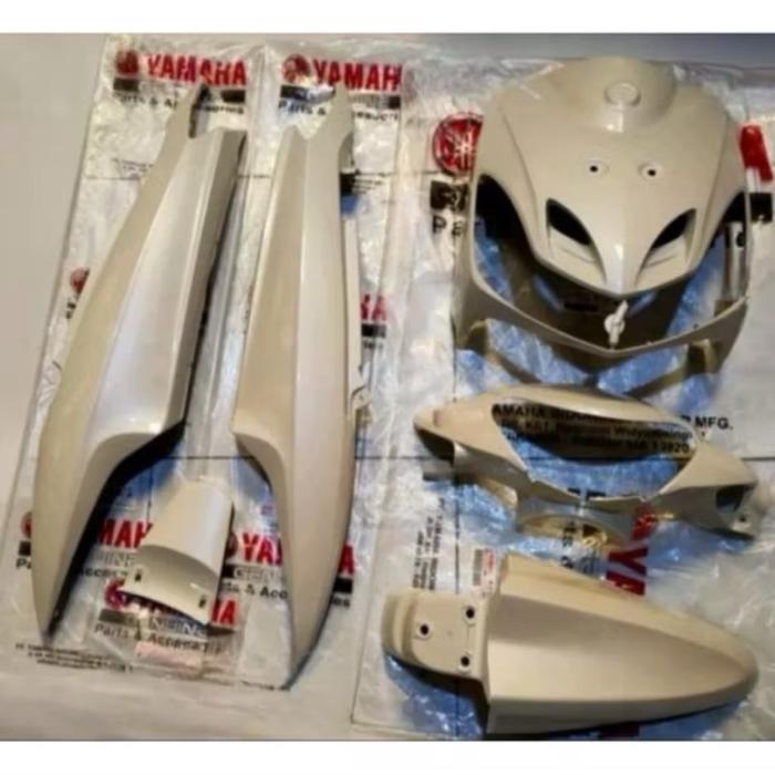 Body yamaha mio smile putih original yamaha 28D Cover Body halus mio smile original yamaha