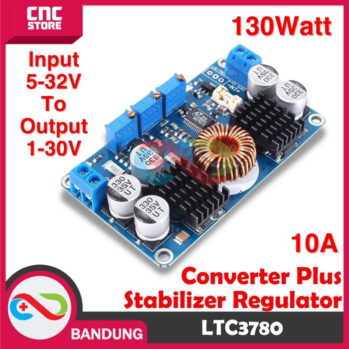 LTC3780 AUTO DC BUCK-BOOST CONVERTER + STABILIZED REGULATOR 10A 130W .