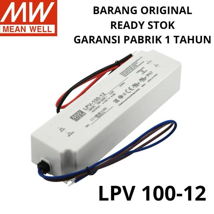 MEAN WELL MEANWELL LPV 100-12 12V 8,3A LED DRIVER POWER SUPLLY