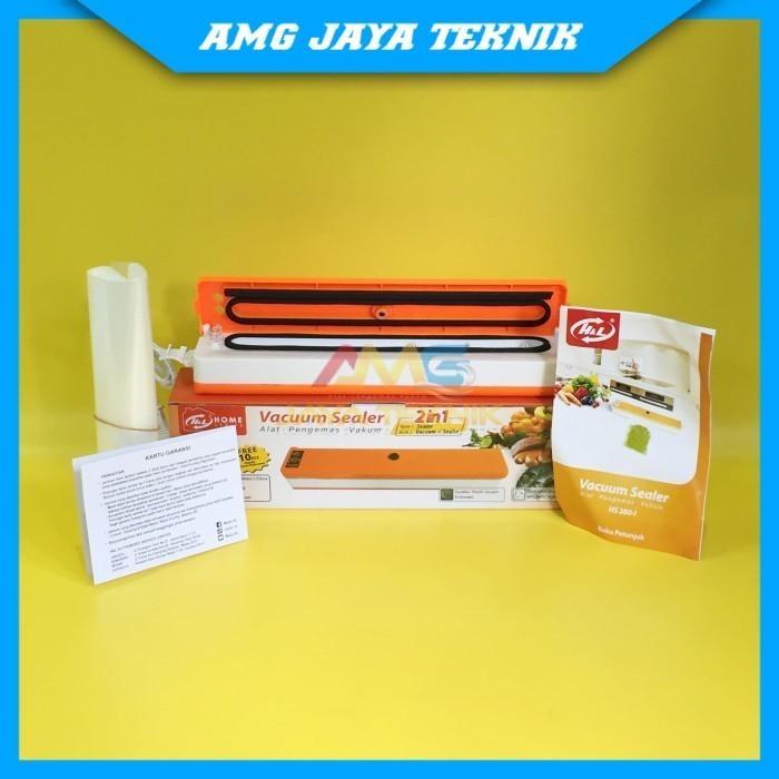 MESIN VACUM SEALER MAKANAN ALAT VAKUM PRES PLASTIK VACUUM H&L HS 280 i