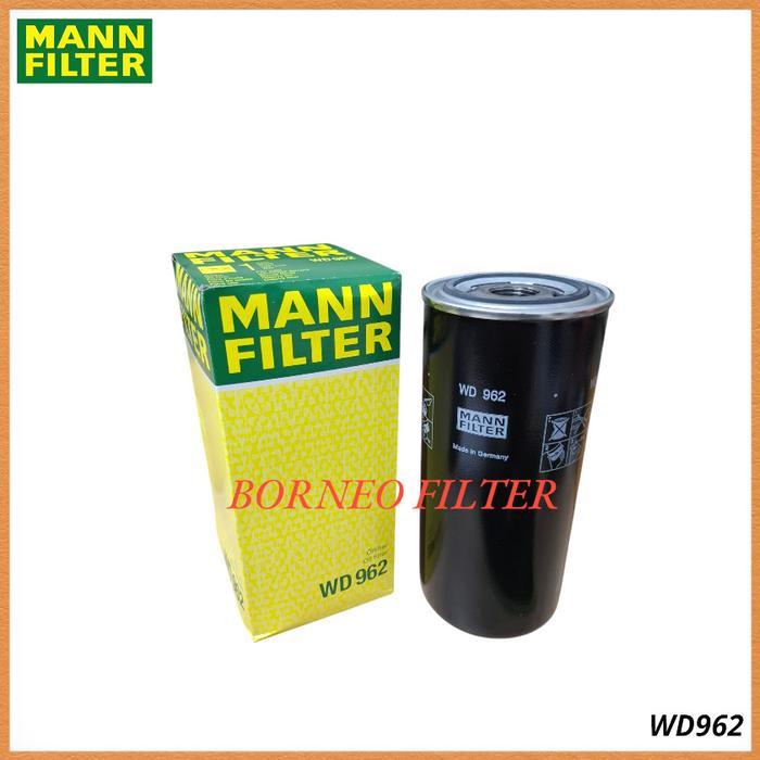 WD962 Mann Genuine Hydraulic Oil Filter HF6141 HC-6802 SFH0962 P550230 J8611962 BT735 3.008.05