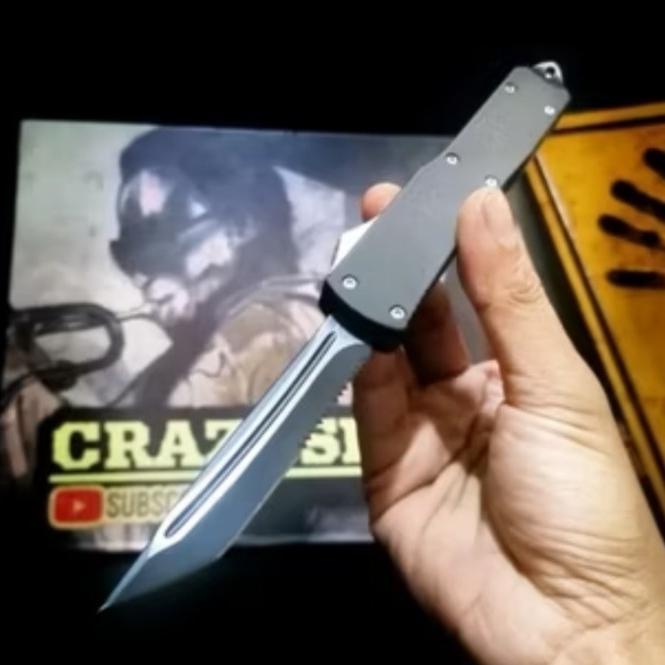 HOT SALE Original Automatic knife Microtech " Pisau Survival Multifungsi / Pisau survival BISA