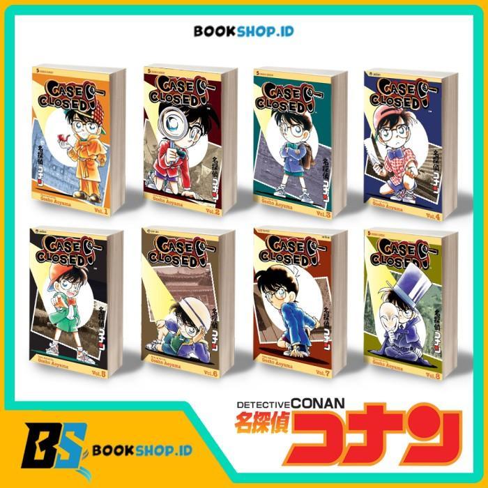 Komik Detective Conan : Case Close (Vol 1 - 50) (English)