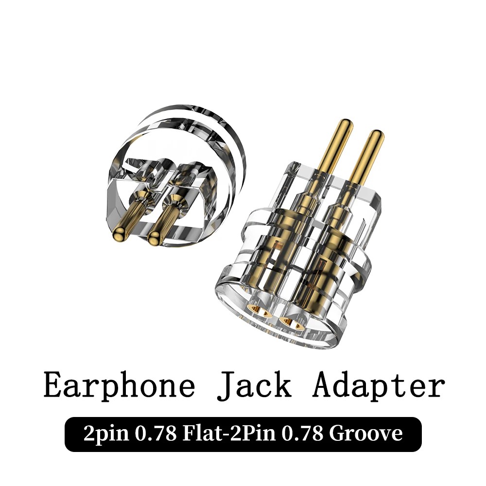 Pair Earphone Jack Adpter MMCX 2Pin 0.78 flat to 2Pin 0.78 Groove Earphone Protector MMCX TO N5005 I
