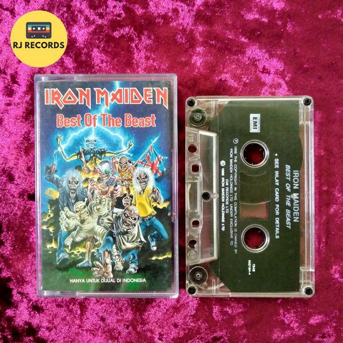 Kaset Pita Iron Maiden - Best Of The Beast