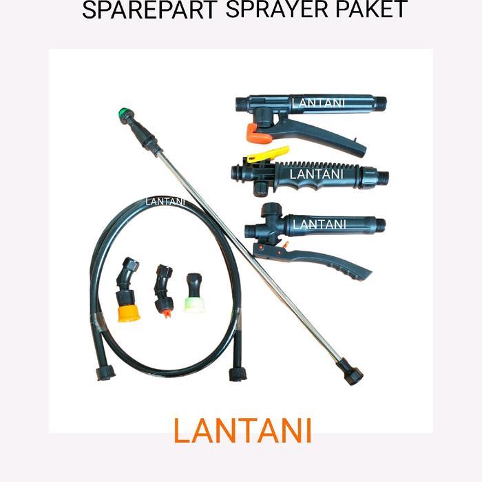 LANTANI - STIK SPRAYER ELEKTRIK NOZZLE SELANG STOP KRAN SPRAYER