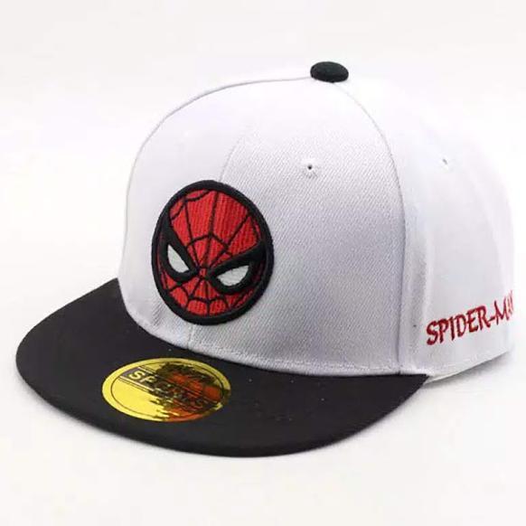 READY STOK TOPI BASEBALL ANAK LAKI LAKI PEREMUAN UNISEX SPIDERMAN PELINDUNG MATAHARI MARVEL