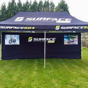 tenda lipat 3x6 premium +dinding 3sisi