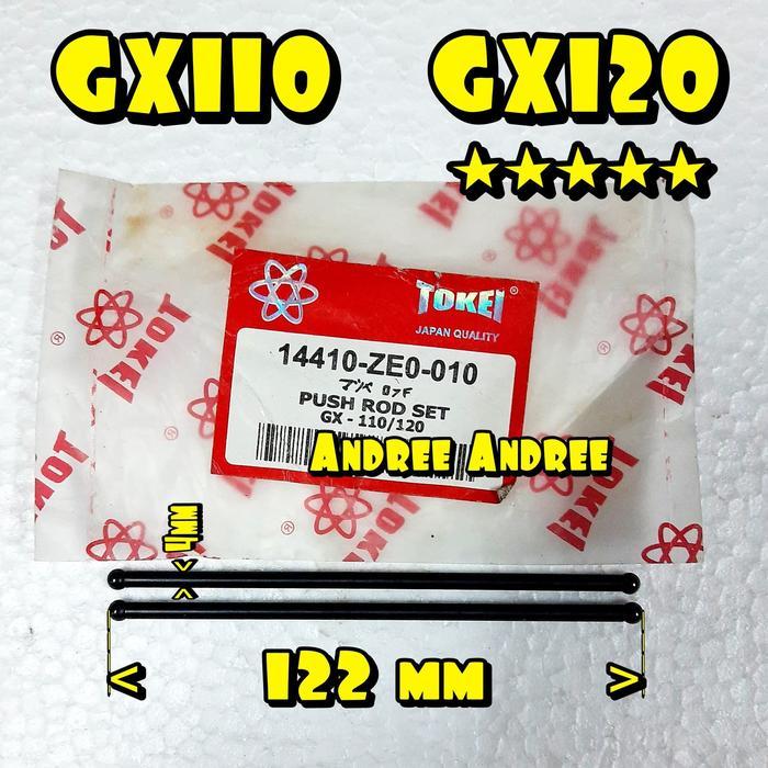 Gx-120 Push Rod Rocker Arm Lidi Klep Honda Gx110 Gx120 Gx 110 120