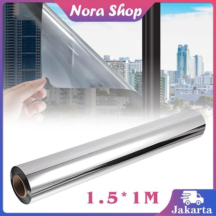 Stiker Kaca Bercermin Stiker Gorden Mirror Cermin One Way Stiker Kaca Film Cermin Dekorasi Dinding
