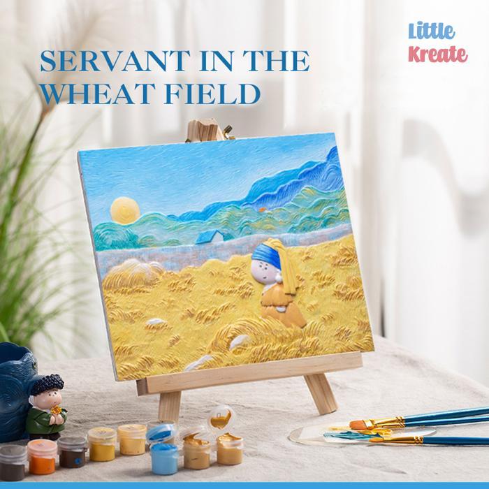 Mainan Edukasi 3D Painting - 3D Relief Color Painting Series - Paket Mewarnai / Cat Lukisan Coloring