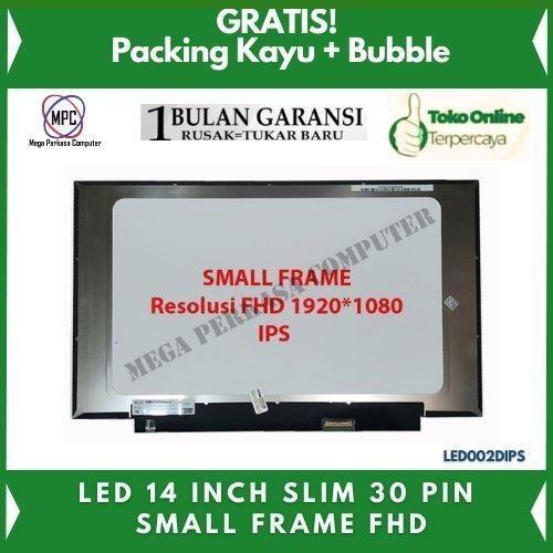 Layar LCD LED 14.0 Inch Slim 30 Pin FHD IPS 1920x1080 Baru - Screen, Computer
