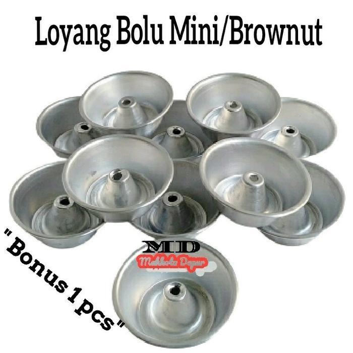 Loyang Bolu Mini 12 Pcs/Loyang Bolu Mini/Loyang Brownut/Loyang Kue Bolu Mini/Loyang Bolu Mini Bahan