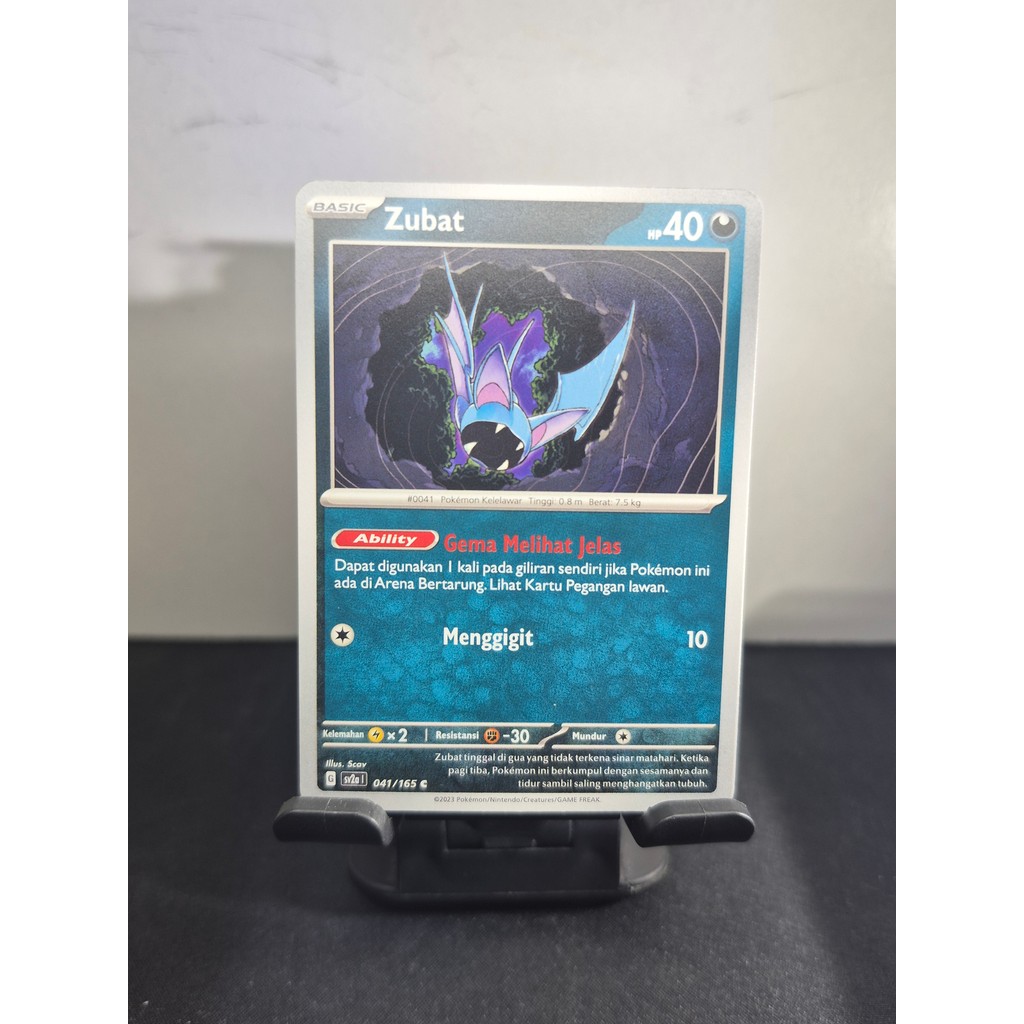 Zubat 041/165 C - Pokemon TCG Indonesian