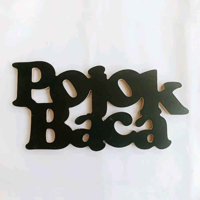 Hiasan Dinding Tulisan Pojok Baca