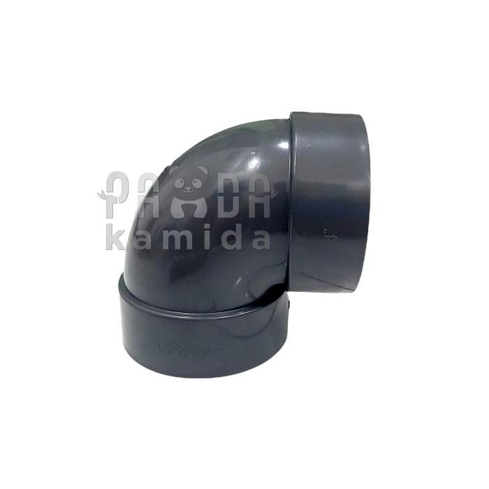 N3W VOSCAR Keni 4 in PVC / Knee 4" Elbow 4" L Pipa Paralon 4 inch