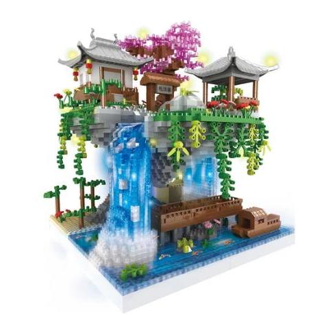 Nano block Bentang alam cina