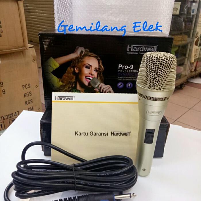 Terlaris Mic kabel HARDWELL PRO 9 mic kabel Terbaik Original Garansi SALE