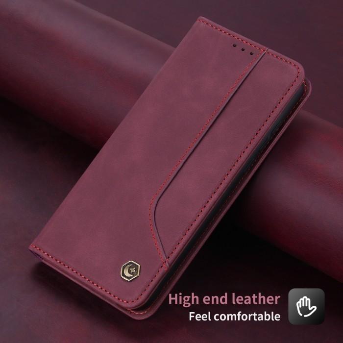 Samsung J7 Plus Wallet Leather Case Cover Dompet POLA
